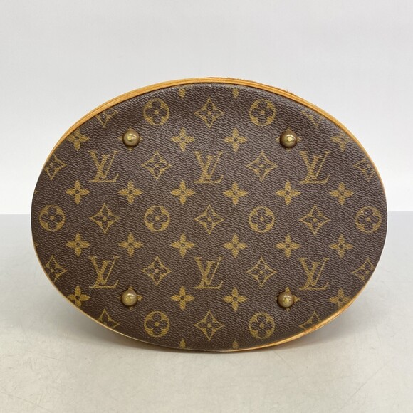 LOUIS VUITTON Authentic Brown Monogram Tote Bag - Picture 3 of 14